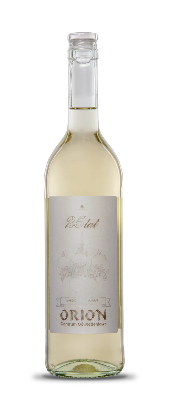 Butelka wina z personalizowaną etykietą firmową