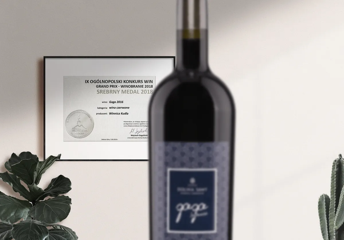 Medal za wino — Dolina Samy