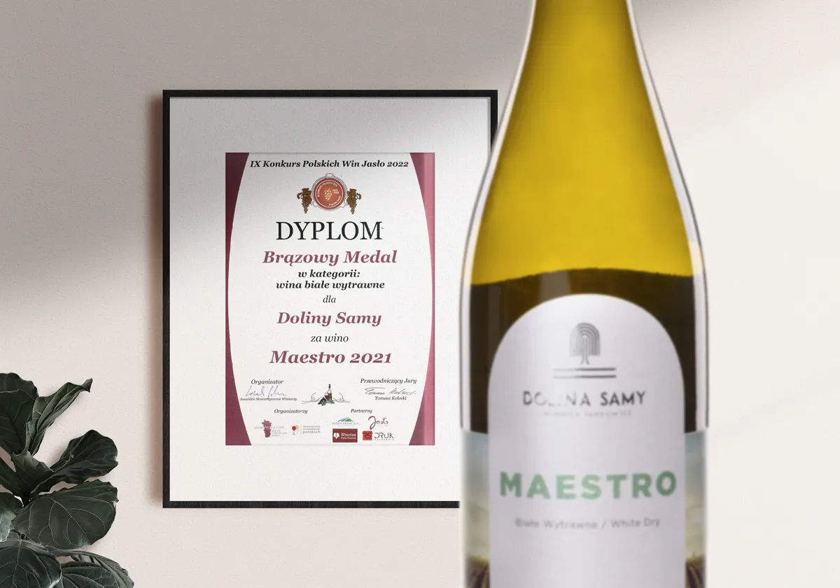 Dyplom — konkurs winiarski, Dolina Samy