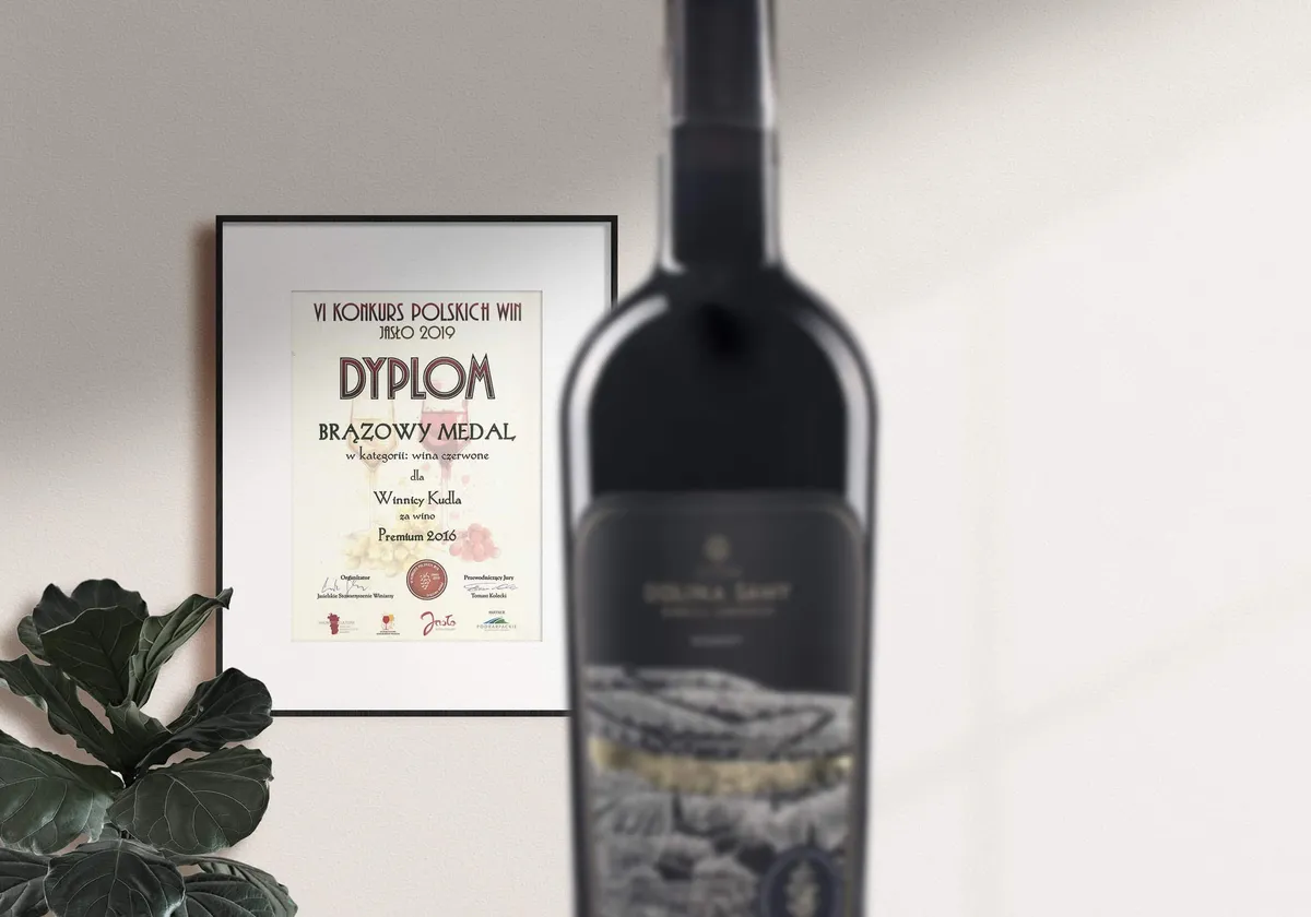 Nagroda na konkursie winiarskim — Dolina Samy