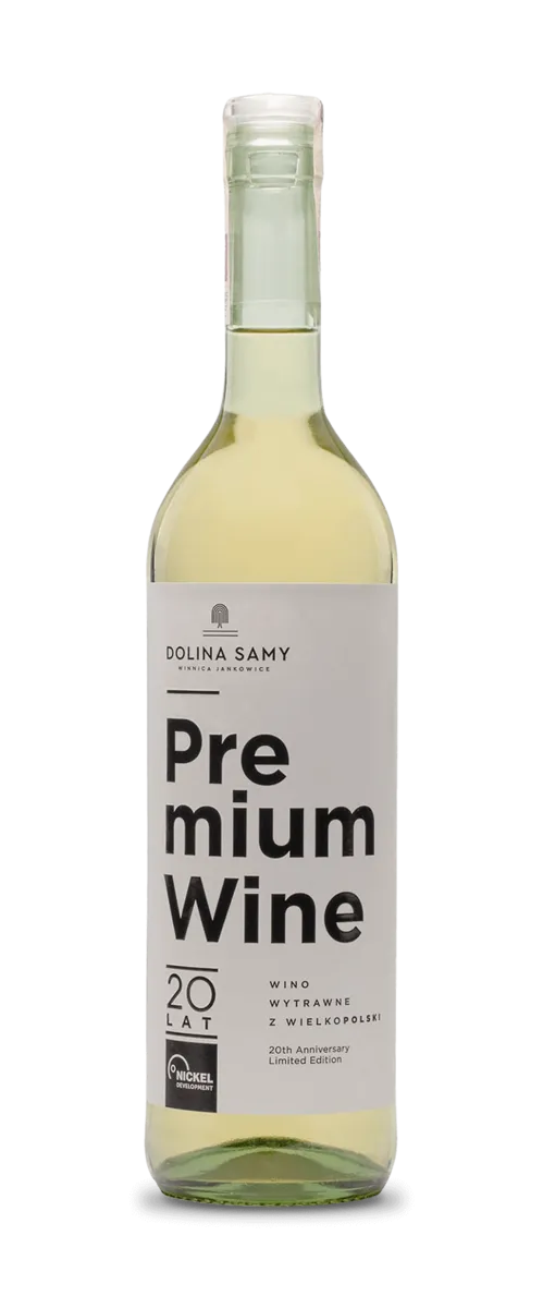 Butelka wina z logo klienta korporacyjnego